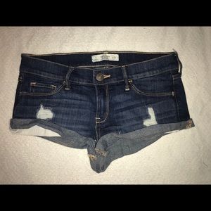 Abercrombie jean shorts
